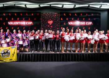 До Дня святого Валентина у столиці пройшов турнір з чирлідингу Valentine Cup 2026