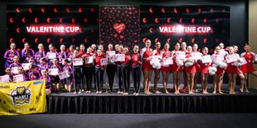 До Дня святого Валентина у столиці пройшов турнір з чирлідингу Valentine Cup 2026