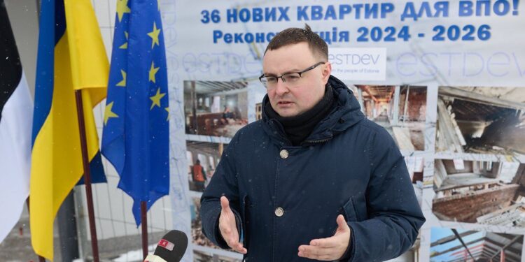 Естонія продовжує відновлювати Житомирщину: новий будинок для ВПО вже готовий