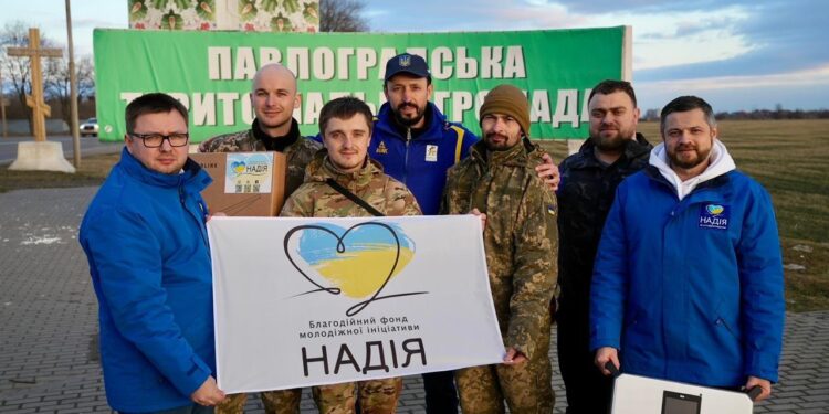 390-та місія на передову: фонд «Надія» та Валерій Дубіль передали допомогу підрозділам на Запорізькому та Покровському напрямках