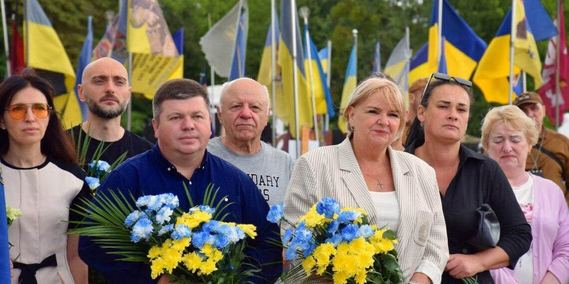 У Подільському районі Києва вшанували пам’ять українців, які загинули в російському полоні