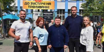 На Виноградарі відкрили новий спортивний простір: у Подільському районі розвивають вуличний спорт